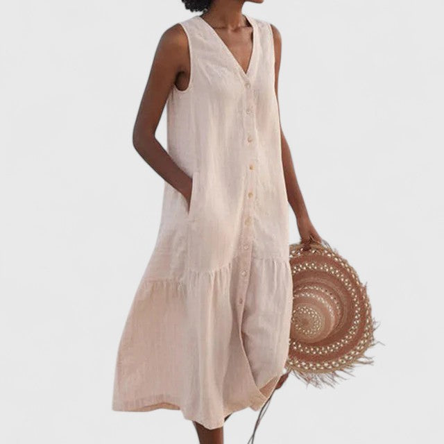 Aliana | Breezy Summer Midi Dress