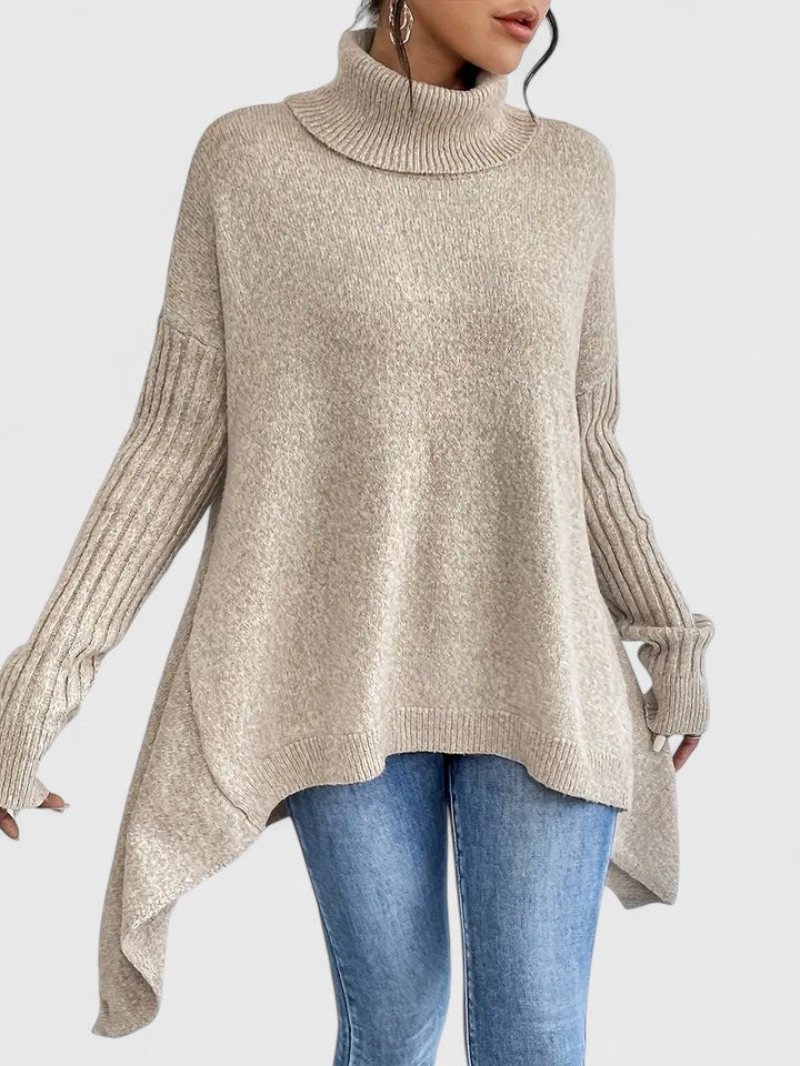 Jackie | Oversized Turtleneck Sweater with Long Sleeves