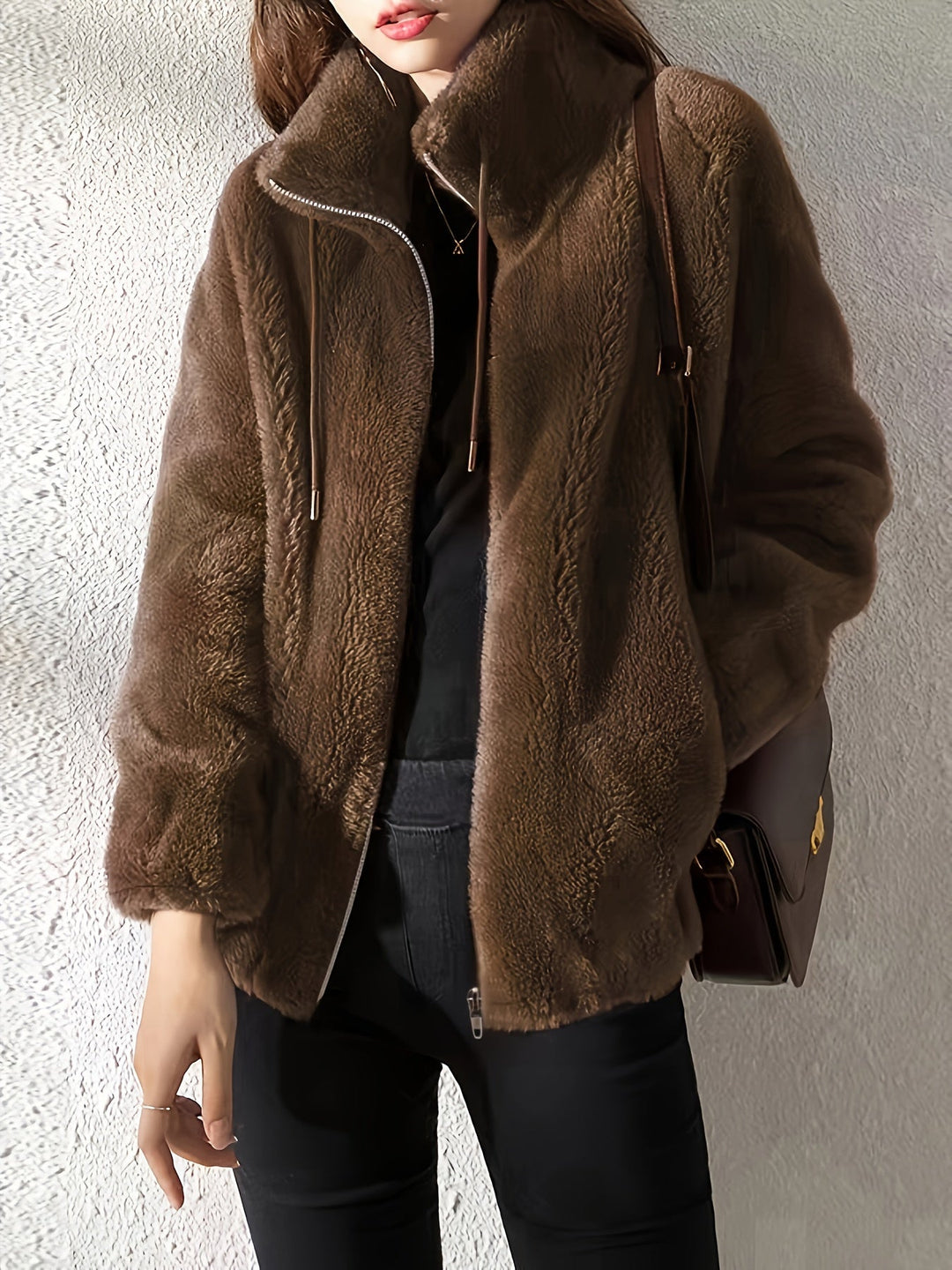 Amina | Easy Zip Layering Jacket