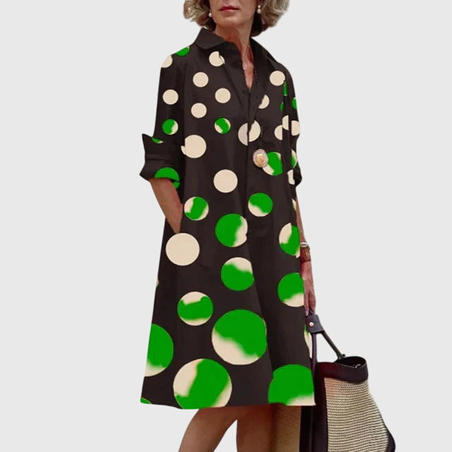 Celine | Casual Pocket Midi Dress