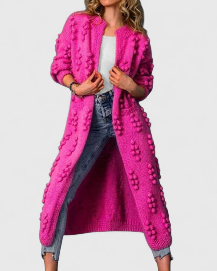 Theresa | Long Knit Cardigan with Pockets