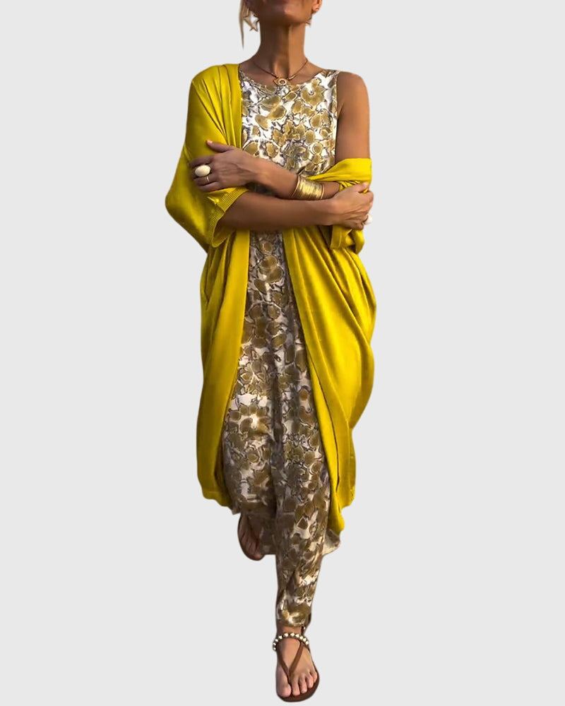 Clotilde | Elegant Two-Piece Dress Set