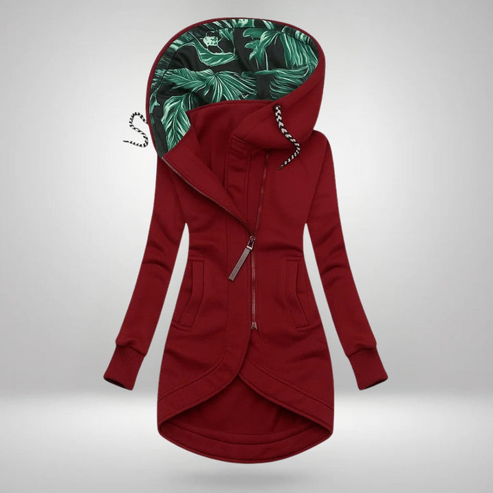 Fallon | Hooded Zip-Up Winter Coat with Pockets