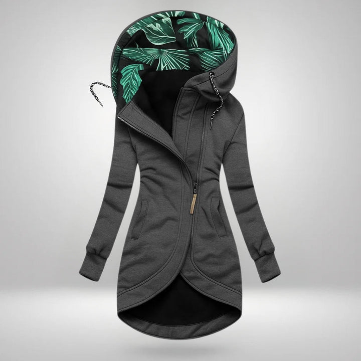 Fallon | Hooded Zip-Up Winter Coat with Pockets