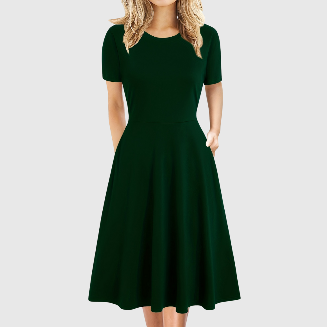 Clementine | Retro A-Line Dress