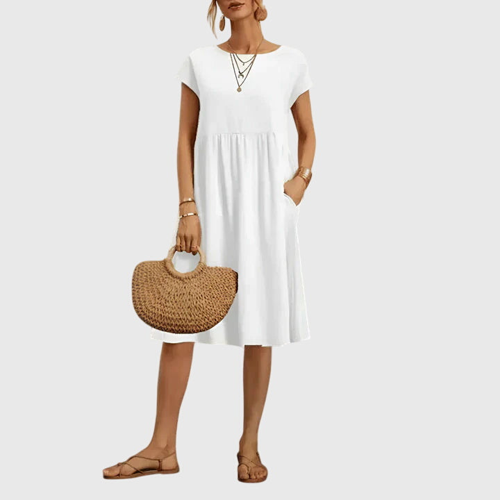 Carina | Spring Midi Floral Dress