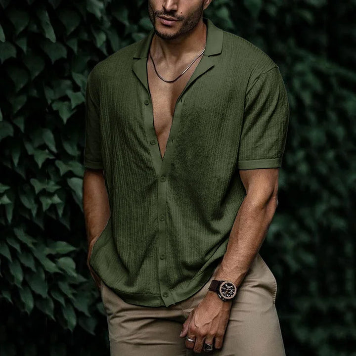 Bradley | Short Sleeve Casual Button Shirt