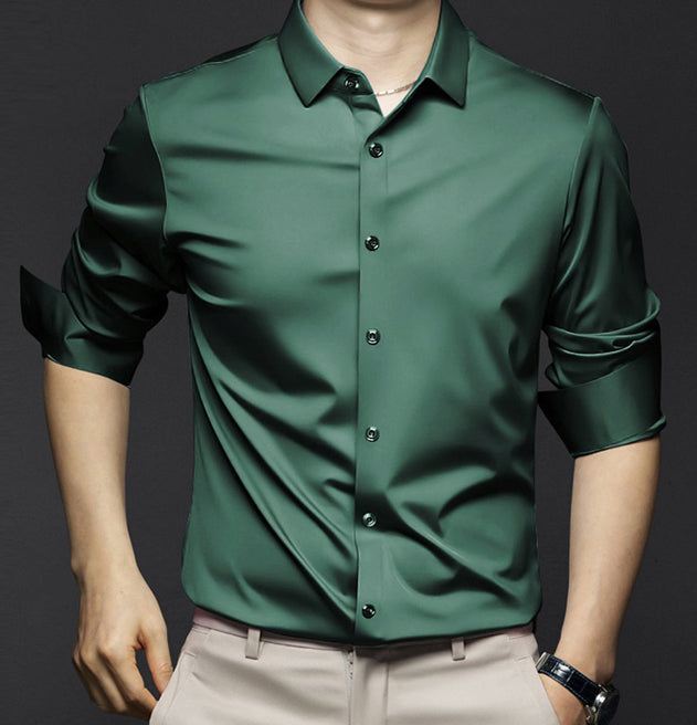 Axel | Slim Stretch Dress Shirt