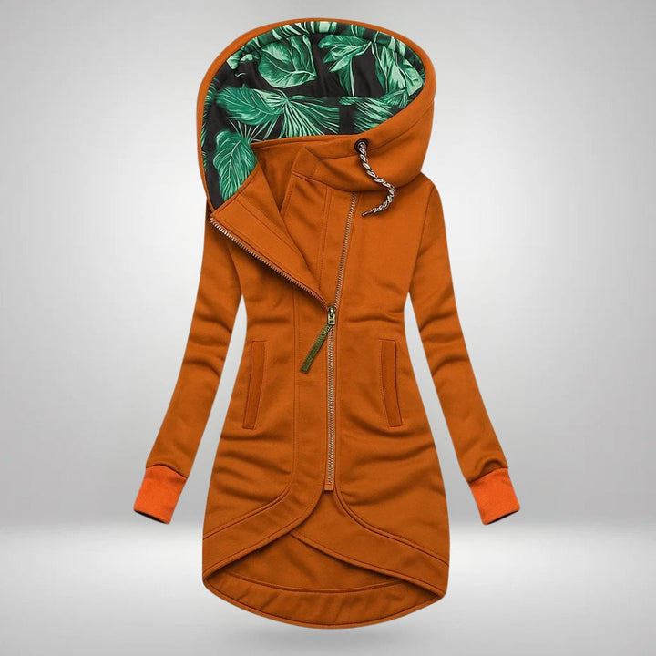 Fallon | Hooded Zip-Up Winter Coat with Pockets