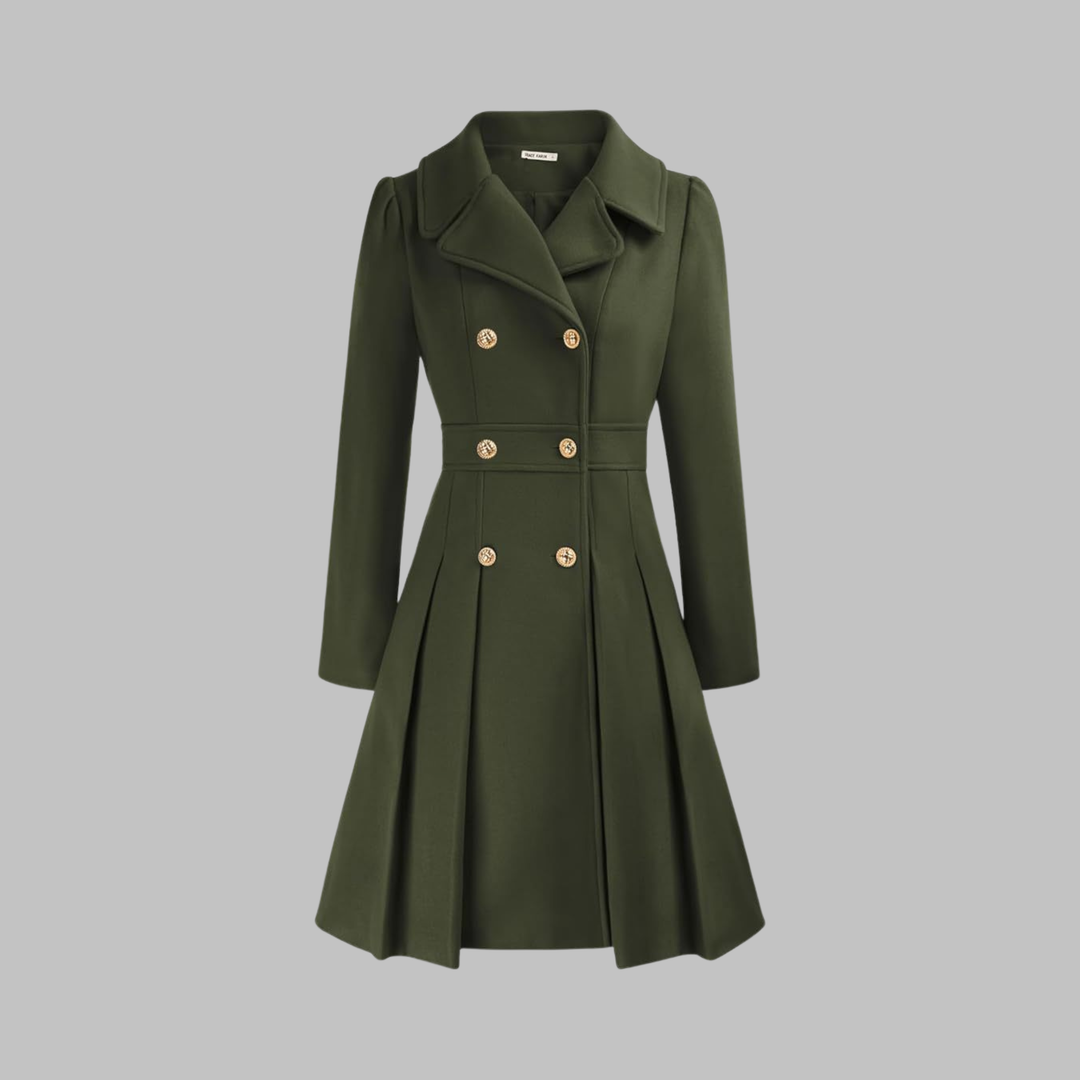 Cicely | Double Button Sleeve Coat