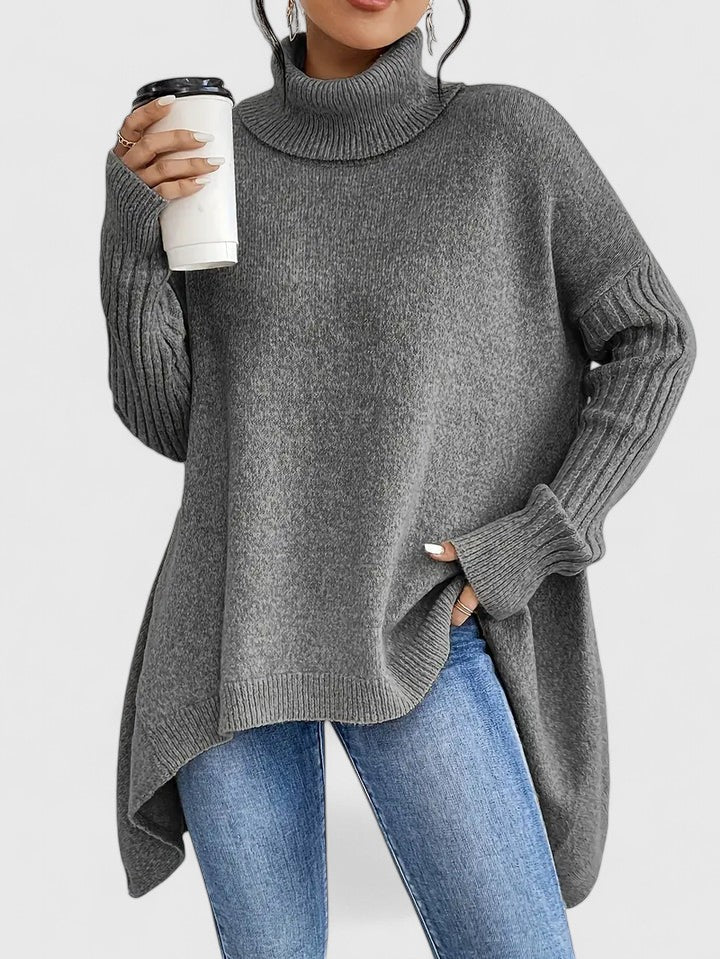Jackie | Oversized Turtleneck Sweater with Long Sleeves