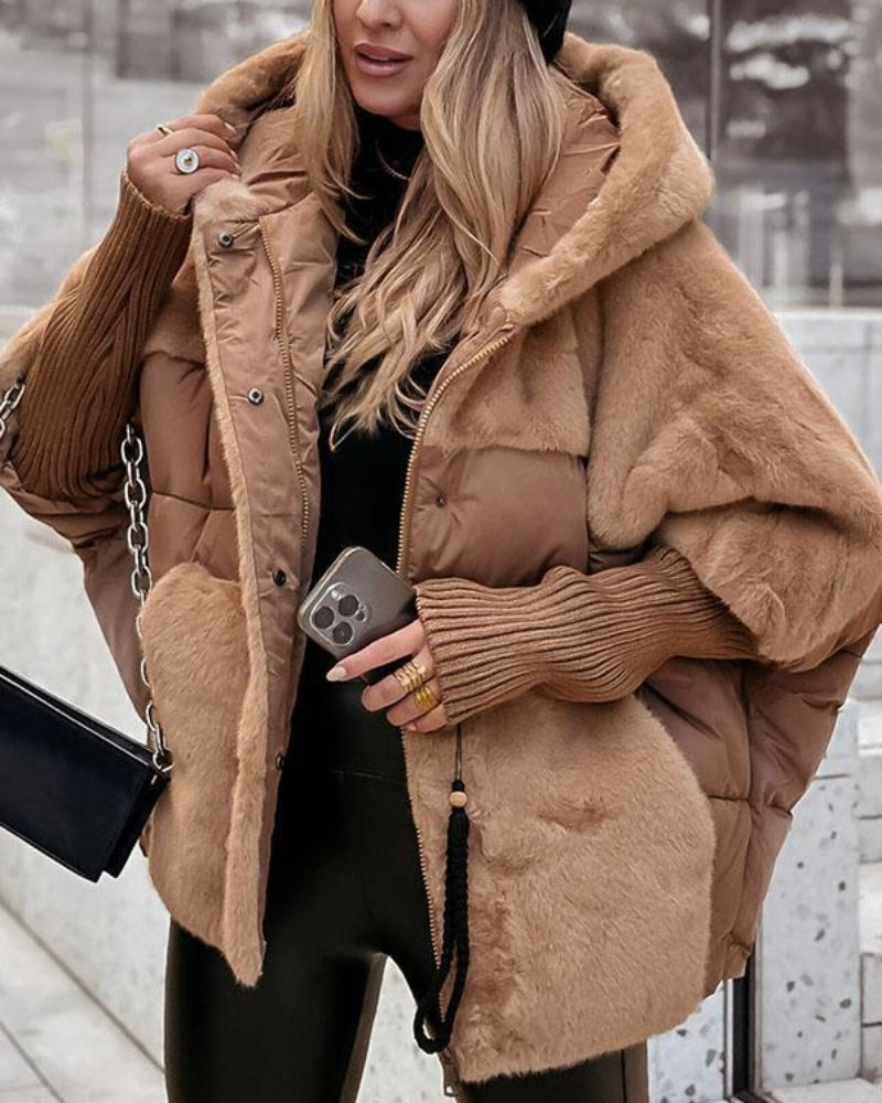 Eunice | Faux Fur Puffer Jacket with Hood