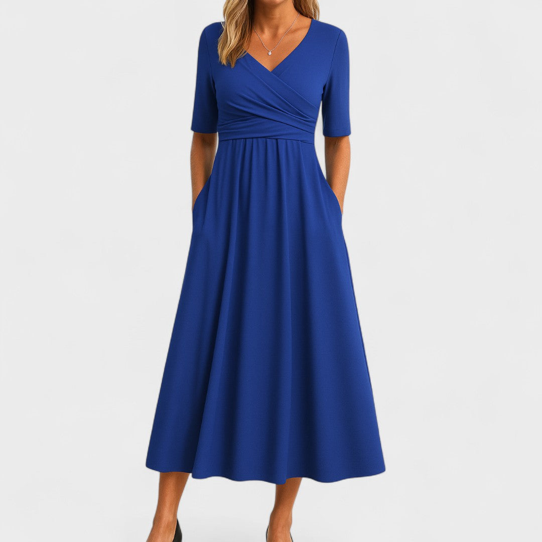 Selene | Refined Midi Dress