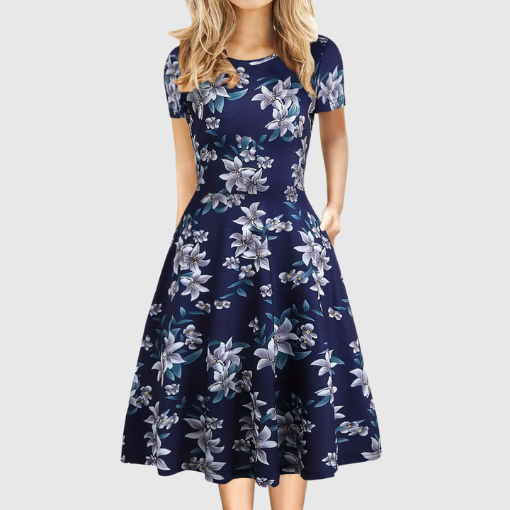 Clementine | Retro A-Line Dress