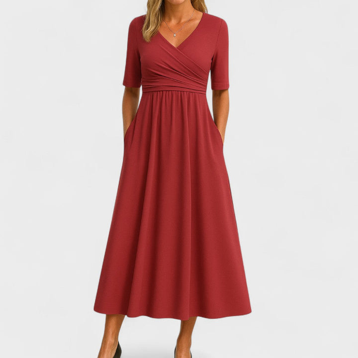 Selene | Refined Midi Dress