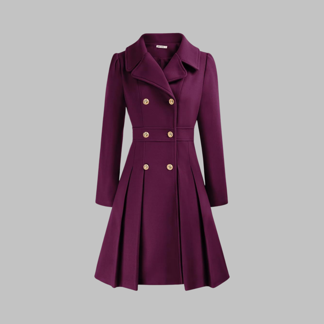 Cicely | Double Button Sleeve Coat