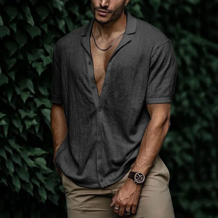 Bradley | Short Sleeve Casual Button Shirt