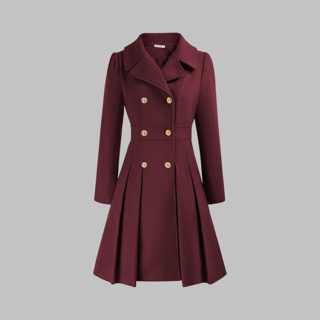 Cicely | Double Button Sleeve Coat