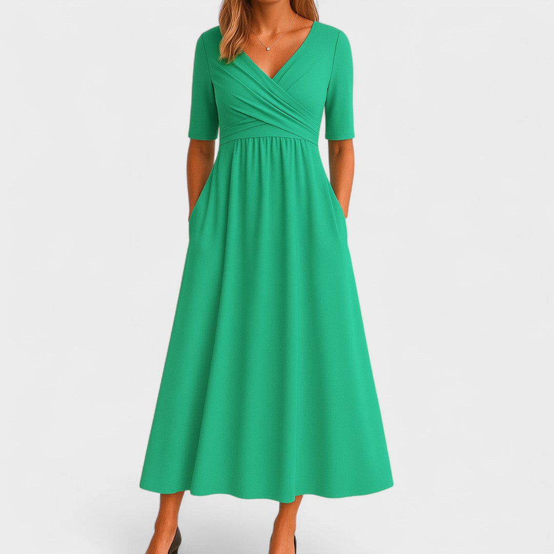 Selene | Refined Midi Dress