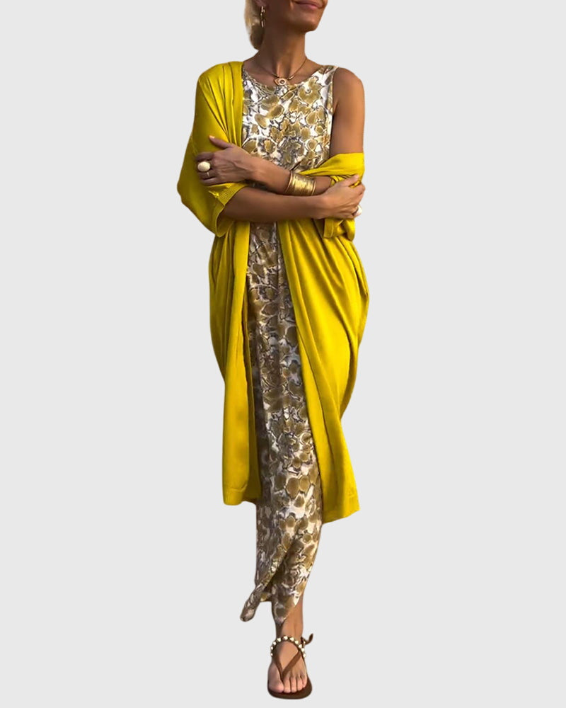 Clotilde | Elegant Two-Piece Dress Set
