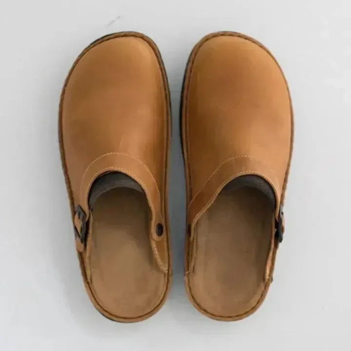 Sebastian | Closed-Toe Backless Mules