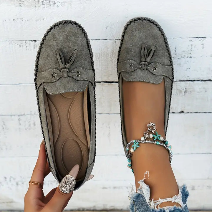 April | Tassel Loafers Slip-On Flats