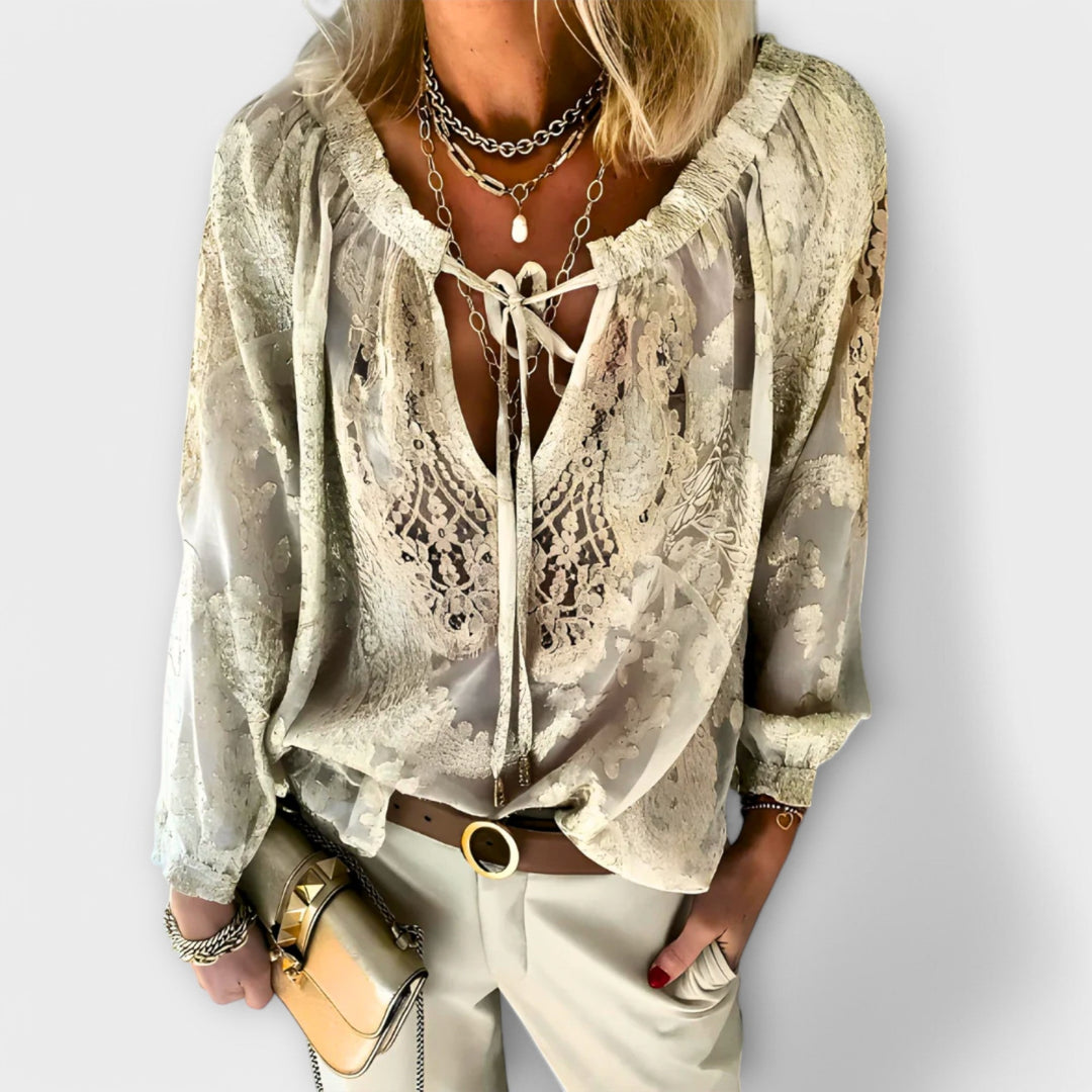 Bea | Sophisticated Lace Blouse