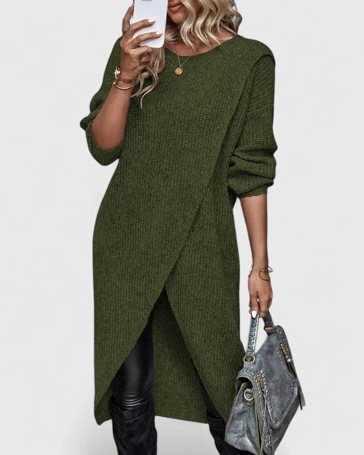 Dija | Elegant Knit Sweater Dress