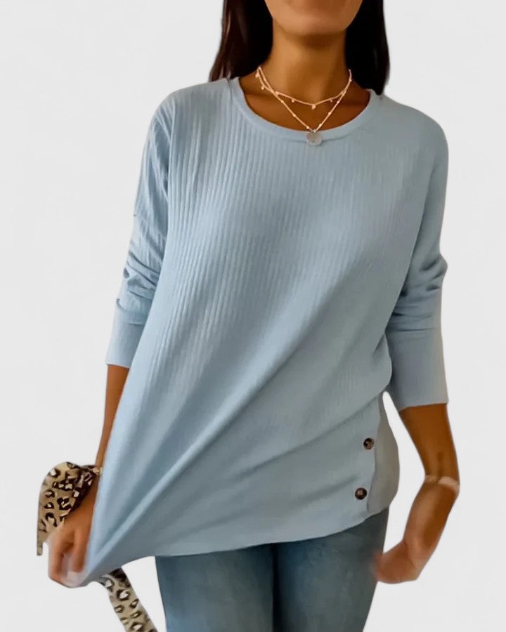 Audria | Classic Crew Neck Top