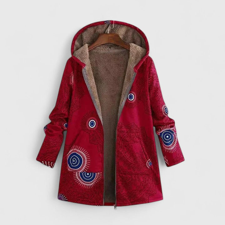 Elysa | Geometric Boho Winter Jacket