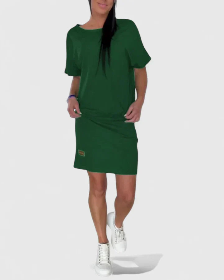 Norah | Short Sleeve Casual Mini Dress