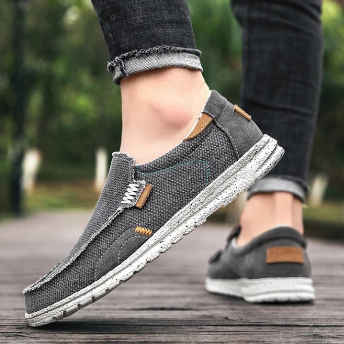 Bart | Moc Toe Woven Slip-Ons