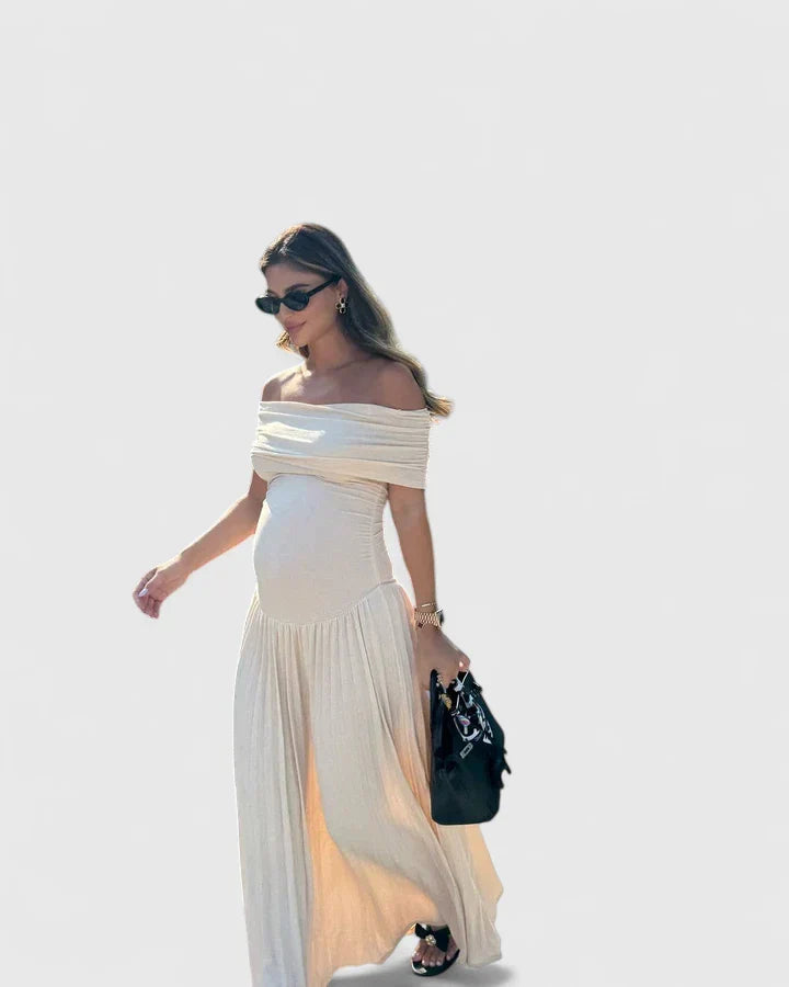 Gracelyn | Off-Shoulder Maxi Dress