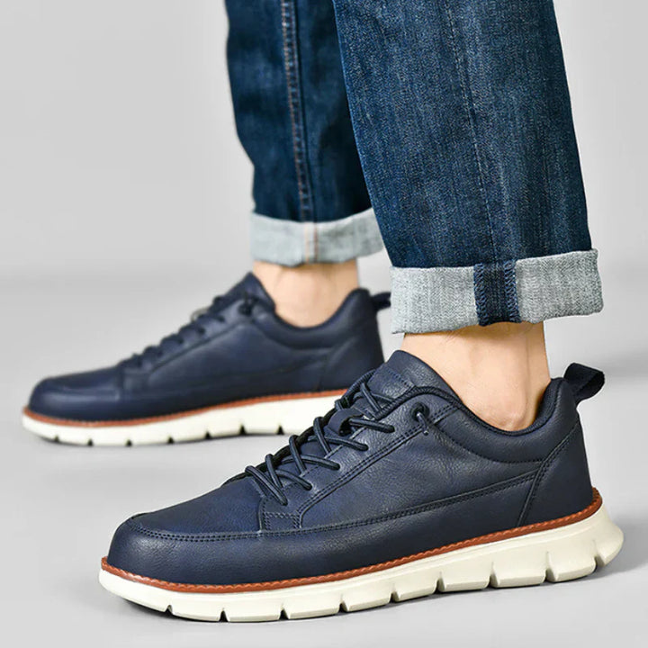 Ahmad | Rounded Toe Panel Sneakers