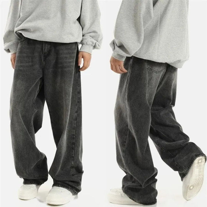 Dex | Wide Straight Full-Length Jeans