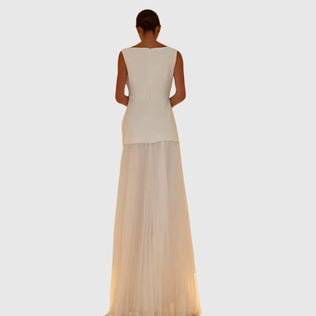 Judith | Pleated Sleeveless Dress