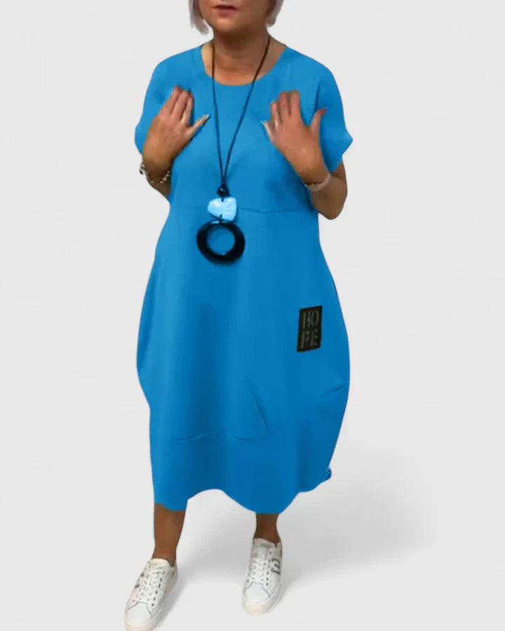 Leah | Relaxed Midi Dress