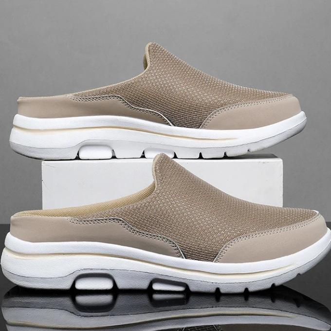 Brice | Closed Toe Slip-On Mule Sliders
