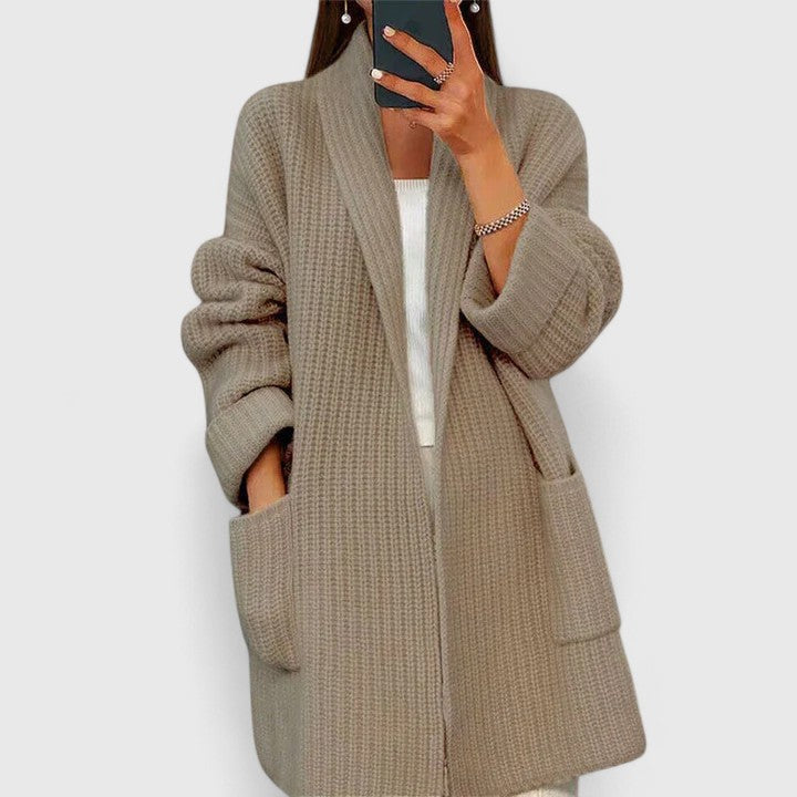 Beverly | Chunky Knit Cardigan with Pockets