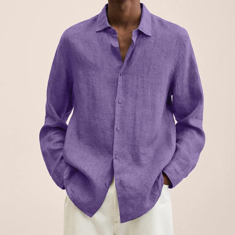 Nathan | Button Down Long Sleeve Shirt