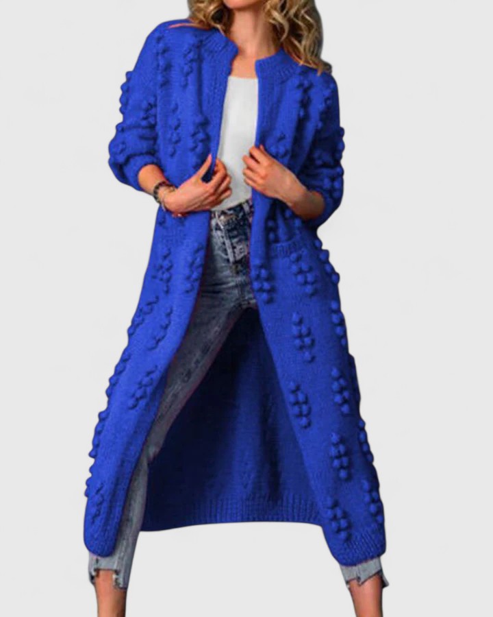 Theresa | Long Knit Cardigan with Pockets