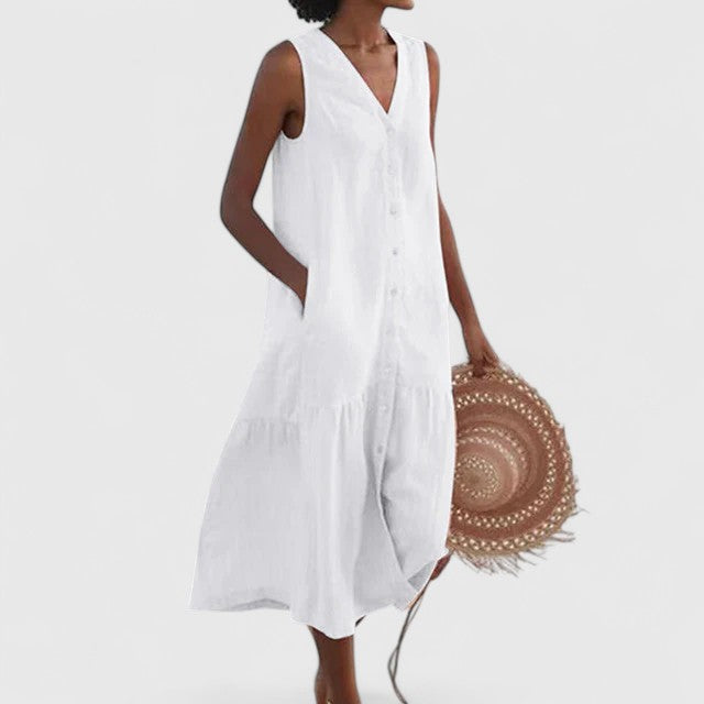 Aliana | Breezy Summer Midi Dress
