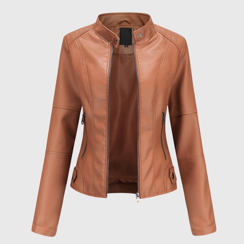 Florence | Leather Moto Jacket