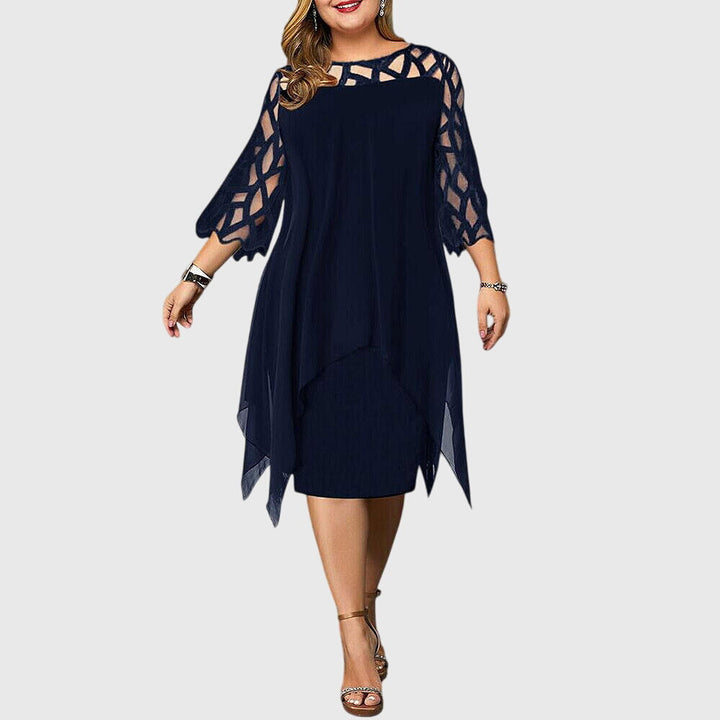 Lorelei | Plus Size Dresses with Lace Sleeves