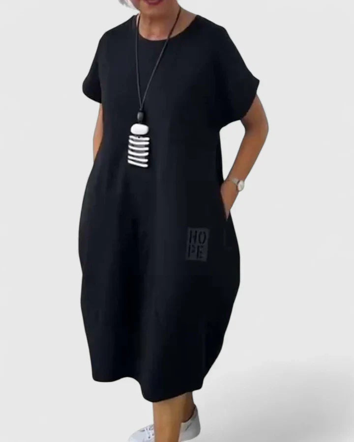 Leah | Relaxed Midi Dress