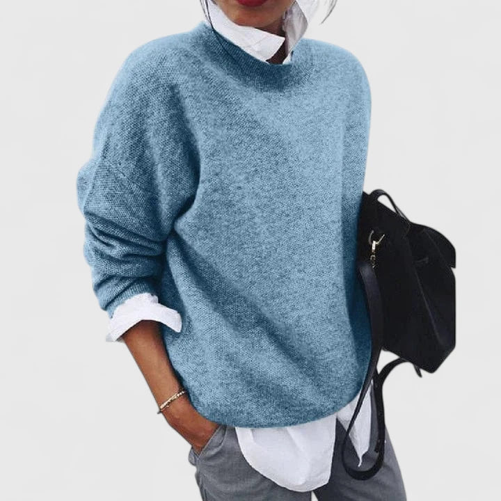 Gita | Crew Neck Pullover Sweater Relaxed Fit