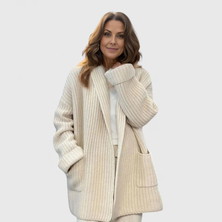 Beverly | Chunky Knit Cardigan with Pockets