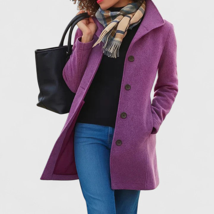 Irma | Classic Button Coat