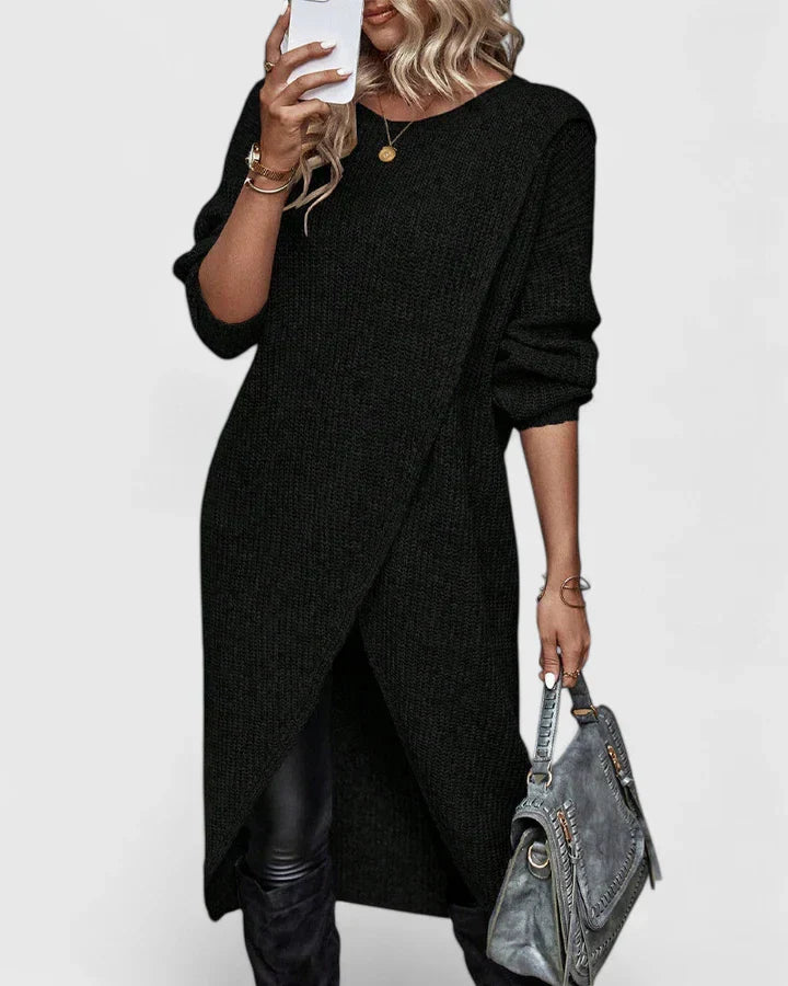 Dija | Elegant Knit Sweater Dress