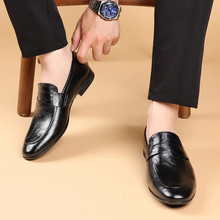Donovan | Slip-On Dress Loafers Penny Strap